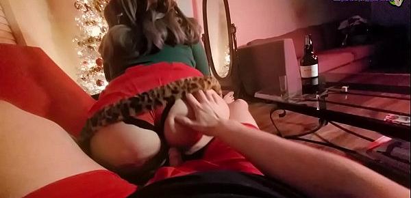  Naughty Little Elf rides your Candy CANE this Christmas! - Clip 1
